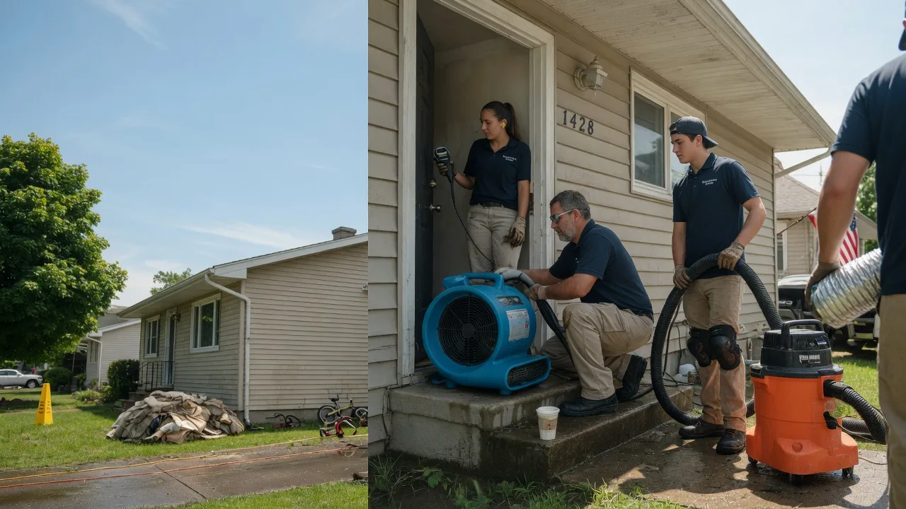 Water Damage Restoration in Whittington, IL near me